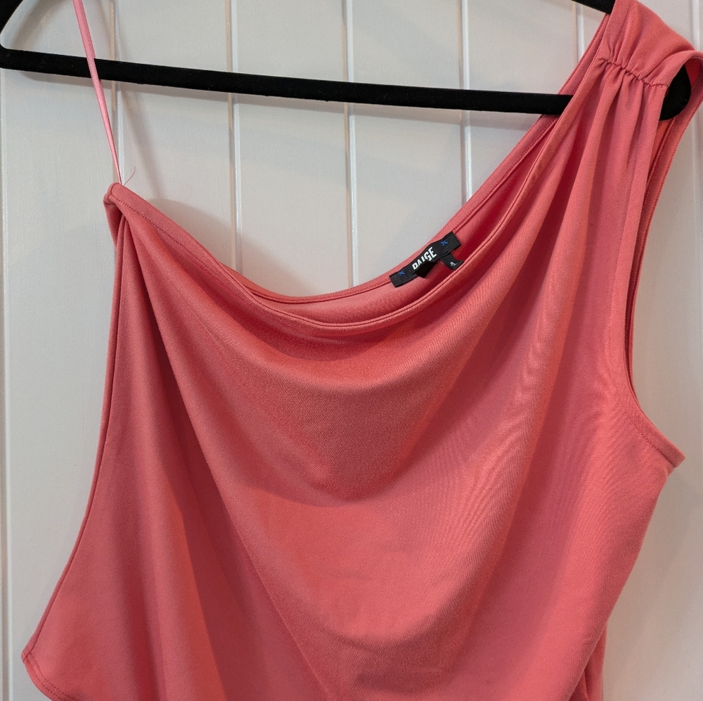 Paige Saveria One-Shoulder Bodysuit NWOT